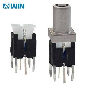 Nút chuyển đổi Tact có nắp và đèn LED