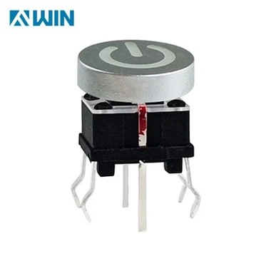 Công tắc Tact được chiếu sáng 7 MM có nắp