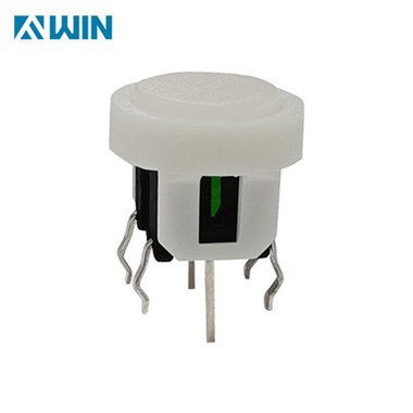 Công tắc Tact được chiếu sáng với ánh sáng nhúng