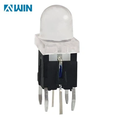 Thông qua công tắc tact được chiếu sáng lỗ