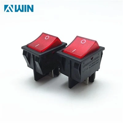 Công tắc Rocker tạm thời Dpdt